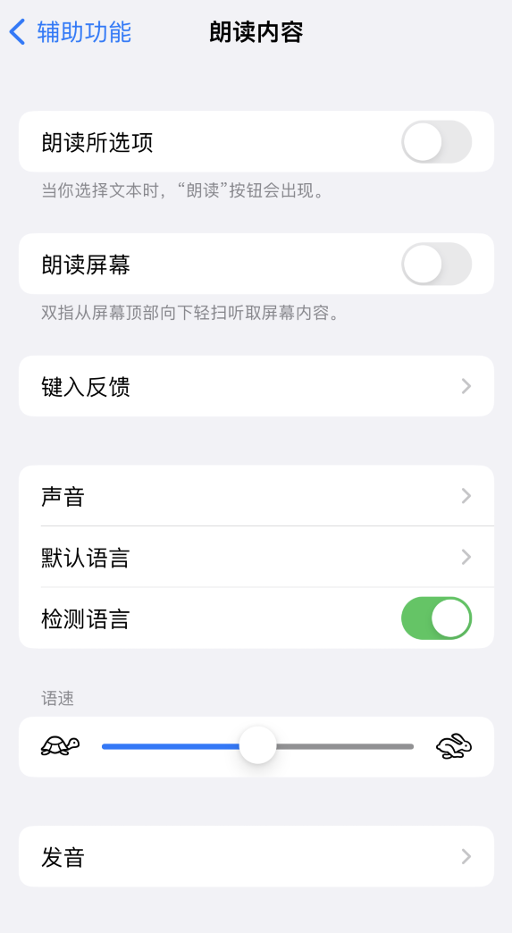 鹤峰苹果服务网点分享iOS 16 小技巧：让 iPhone 朗读屏幕上的内容或所选择的文本 